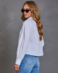 Josie Cotton Button Down Top