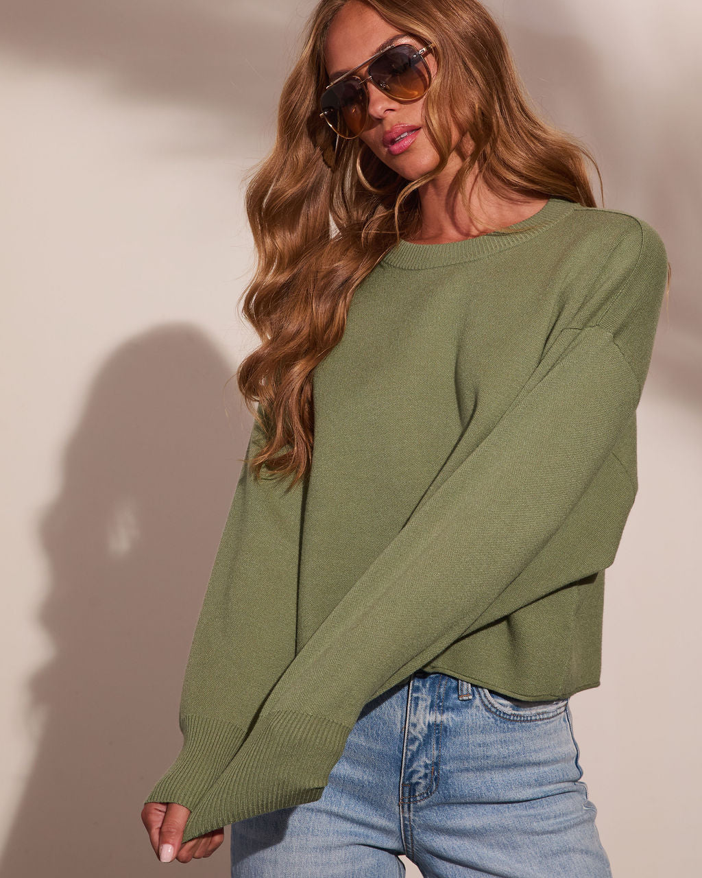 Comfort Found Knit Pullover Sweater