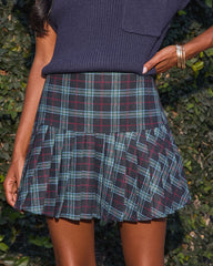 Heritage Muse Plaid Mini Skirt