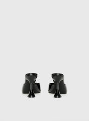 Let Love In Peep Toe Heels Black