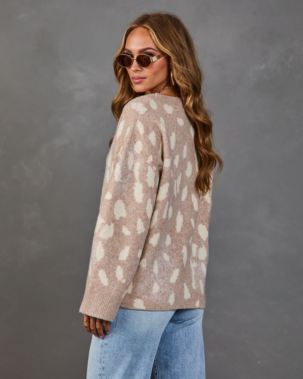 Nylia Animal Print Cardigan