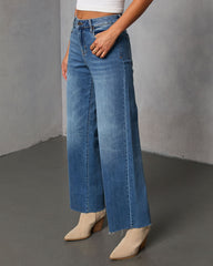 Connie Super Stretch High Rise Frayed Hem Jeans