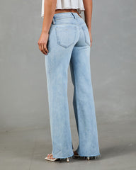 Jewlie Super Stretch Low Rise Flare Jeans