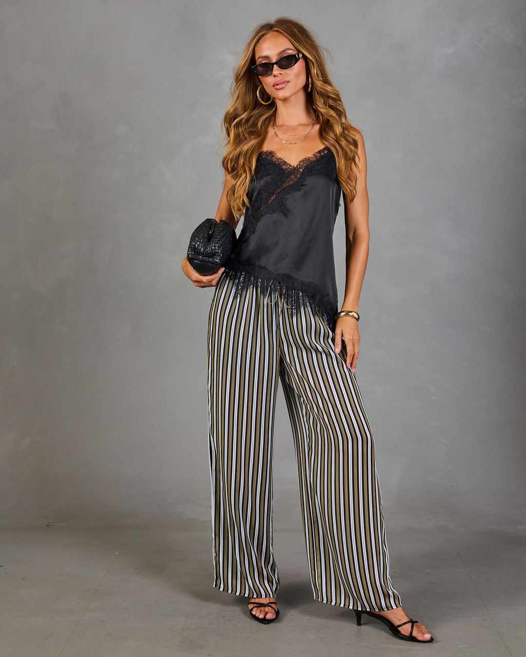 Harbor Notes Striped Drawstring Pants
