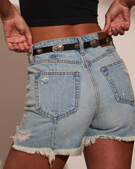 Until Morning Western Buckle Belt