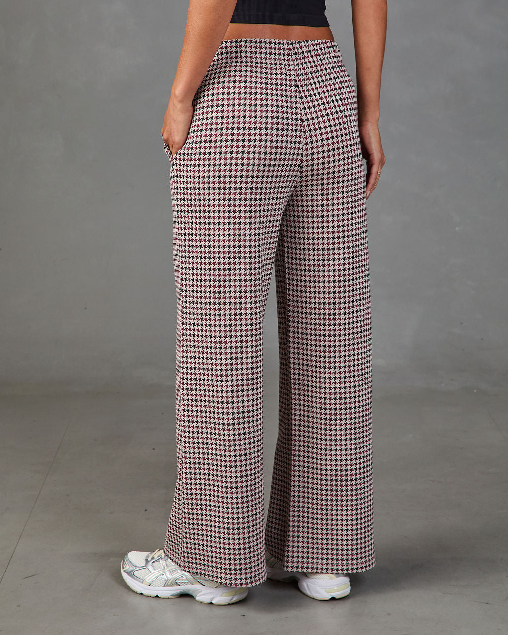Gentle Pace Houndstooth Scuba Pants