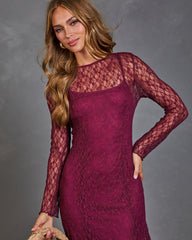 Moonlit Dream Lace Maxi Dress