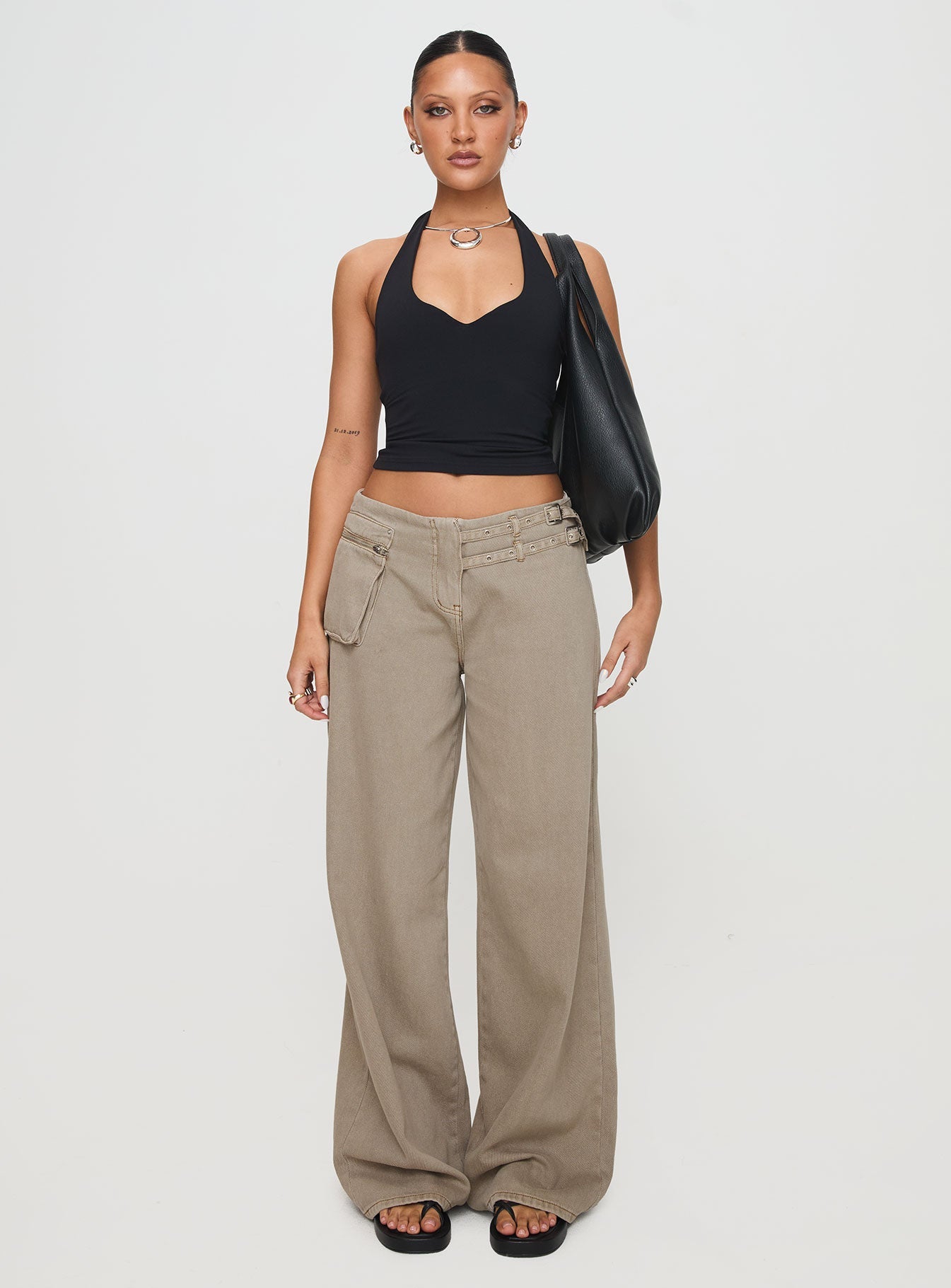 Paltrow Cargo Jeans Washed Brown