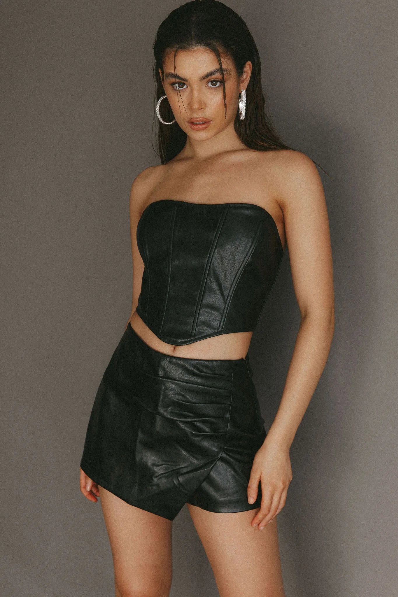 Hannalore Corset Top Black