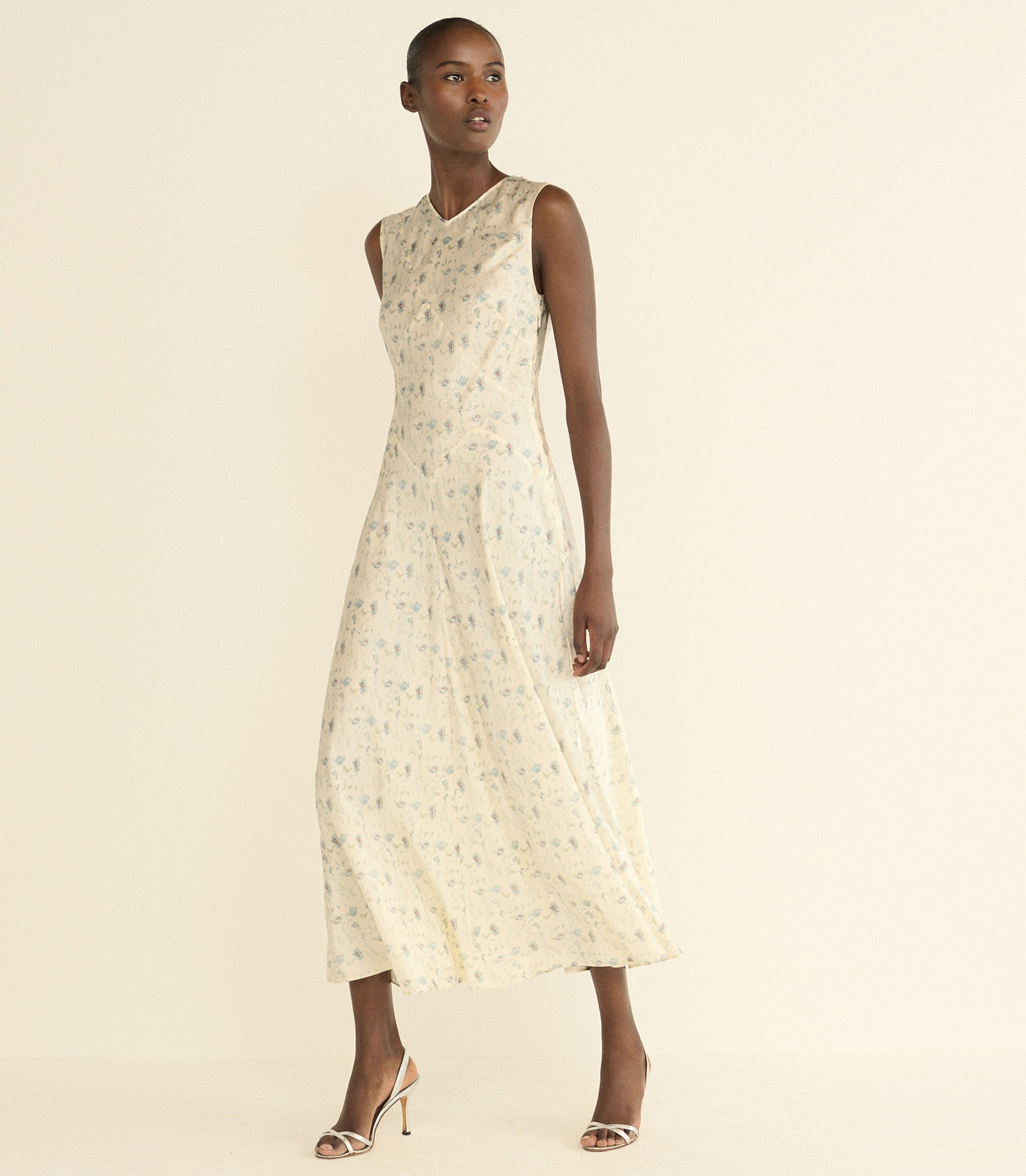 ADELANA DRESS -- CAMELLIA BLOOM