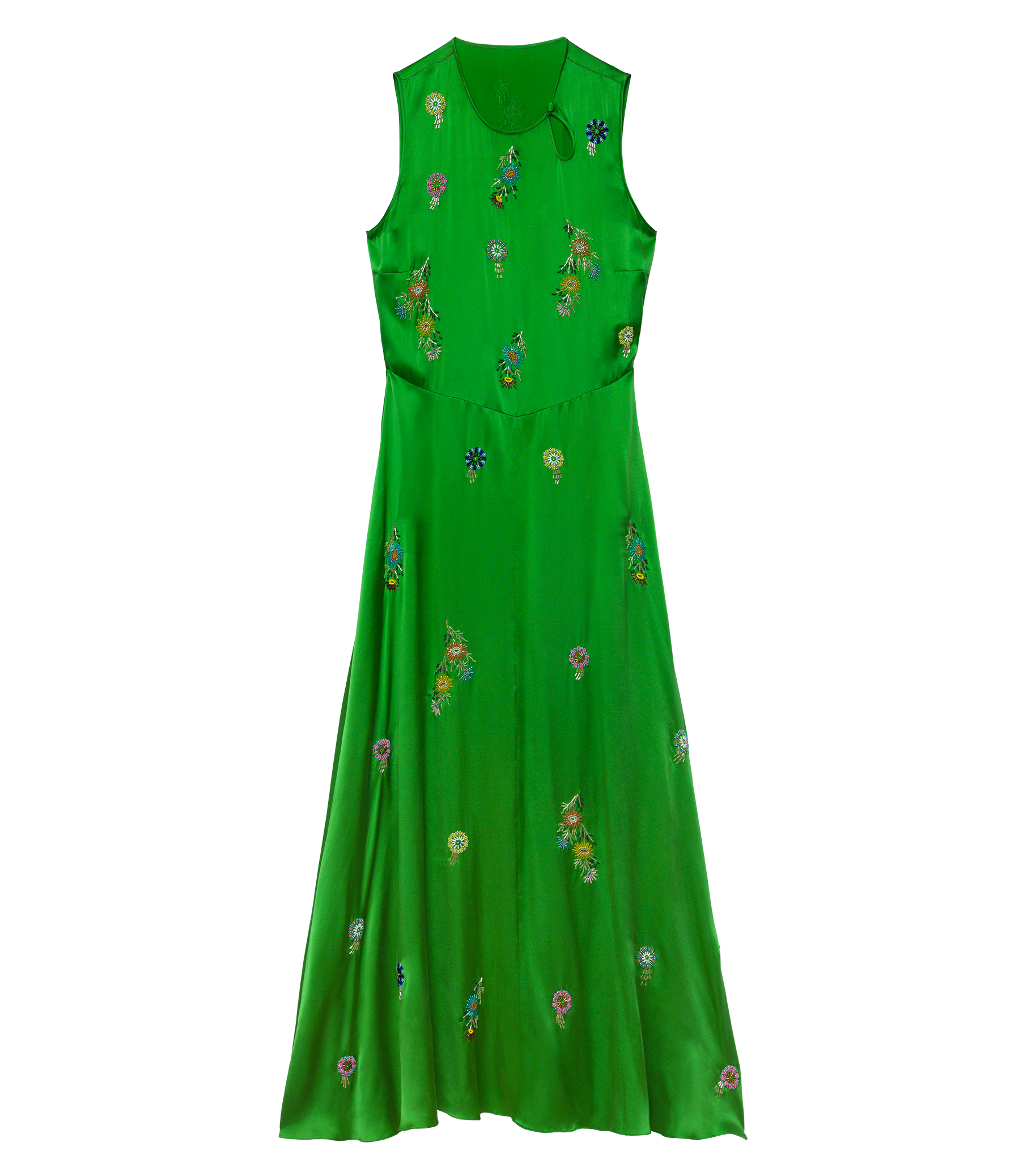 AMARI DRESS -- EMERALD