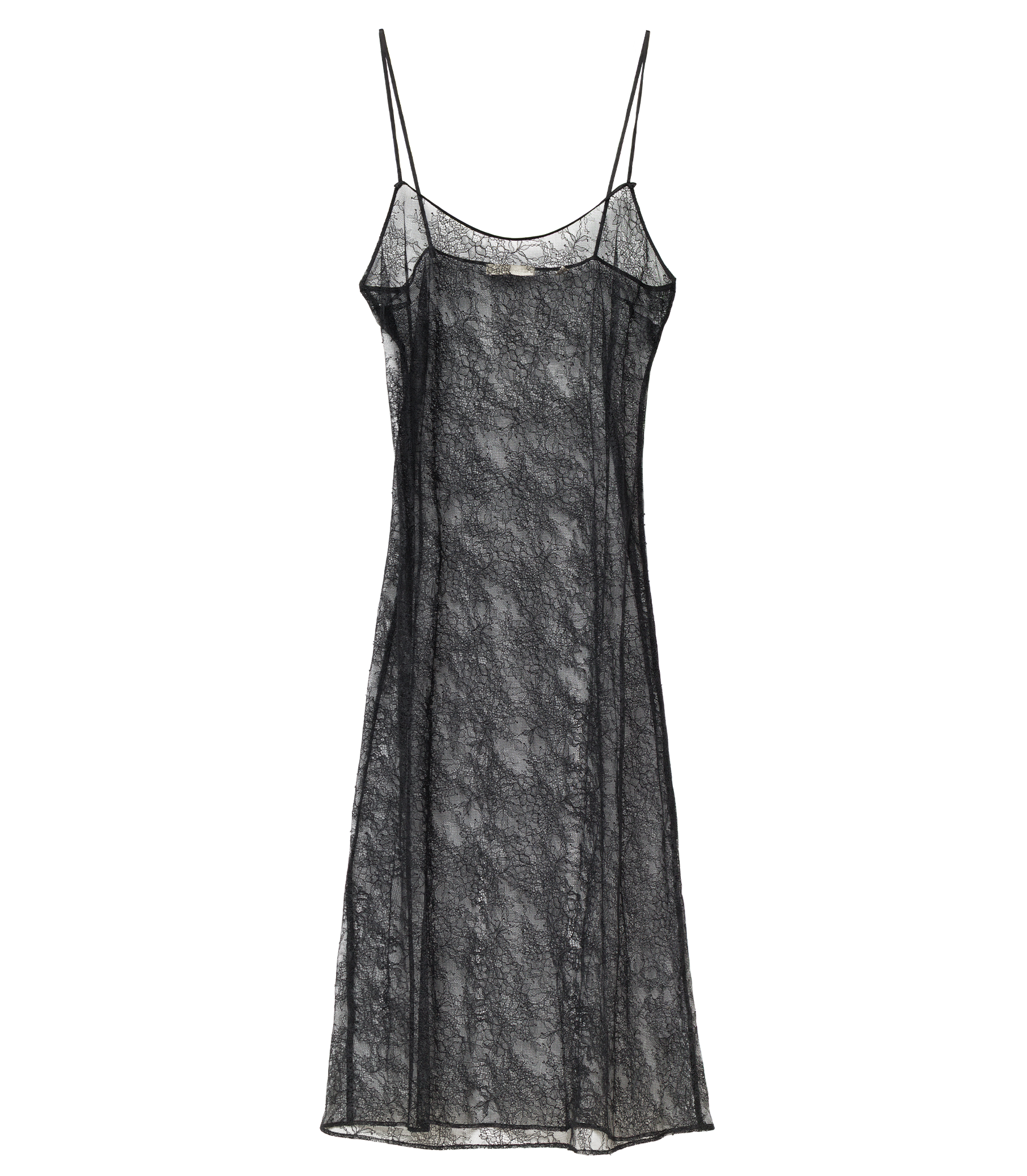 AMEDINE SLIP -- BLACK