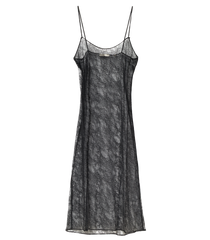 AMEDINE SLIP -- BLACK