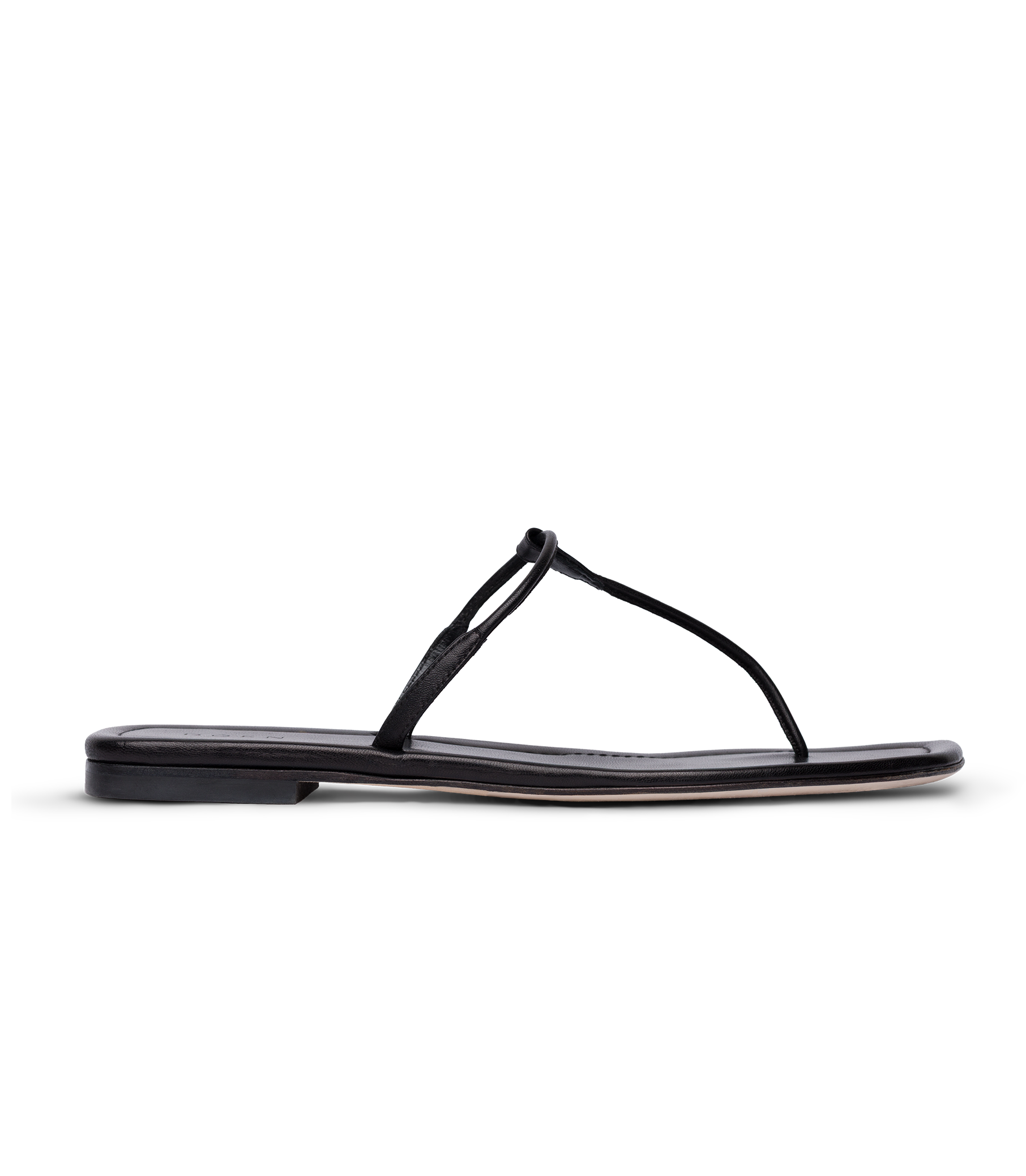 ANTIGONE SANDAL -- BLACK NAPPA