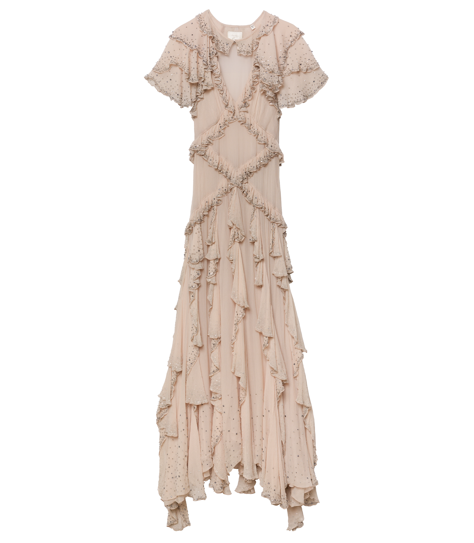 ANTOINETTE ANNIVERSARY DRESS -- ANTIQUE BLUSH