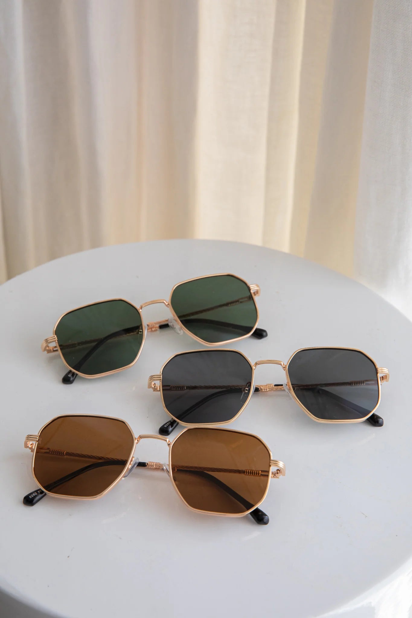 Sahara Aviator Sunglasses Tea