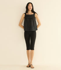 BENITA TOP -- BLACK