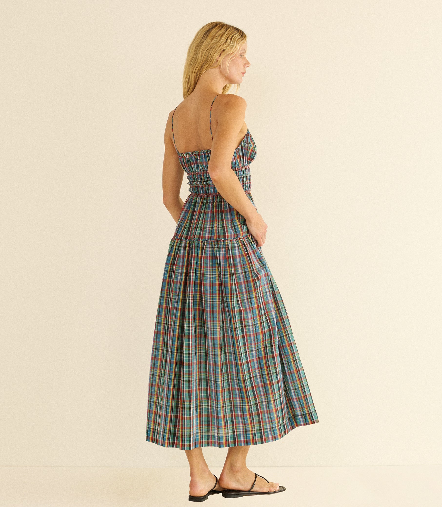 BRIELLE DRESS -- ALDERBROOK PLAID