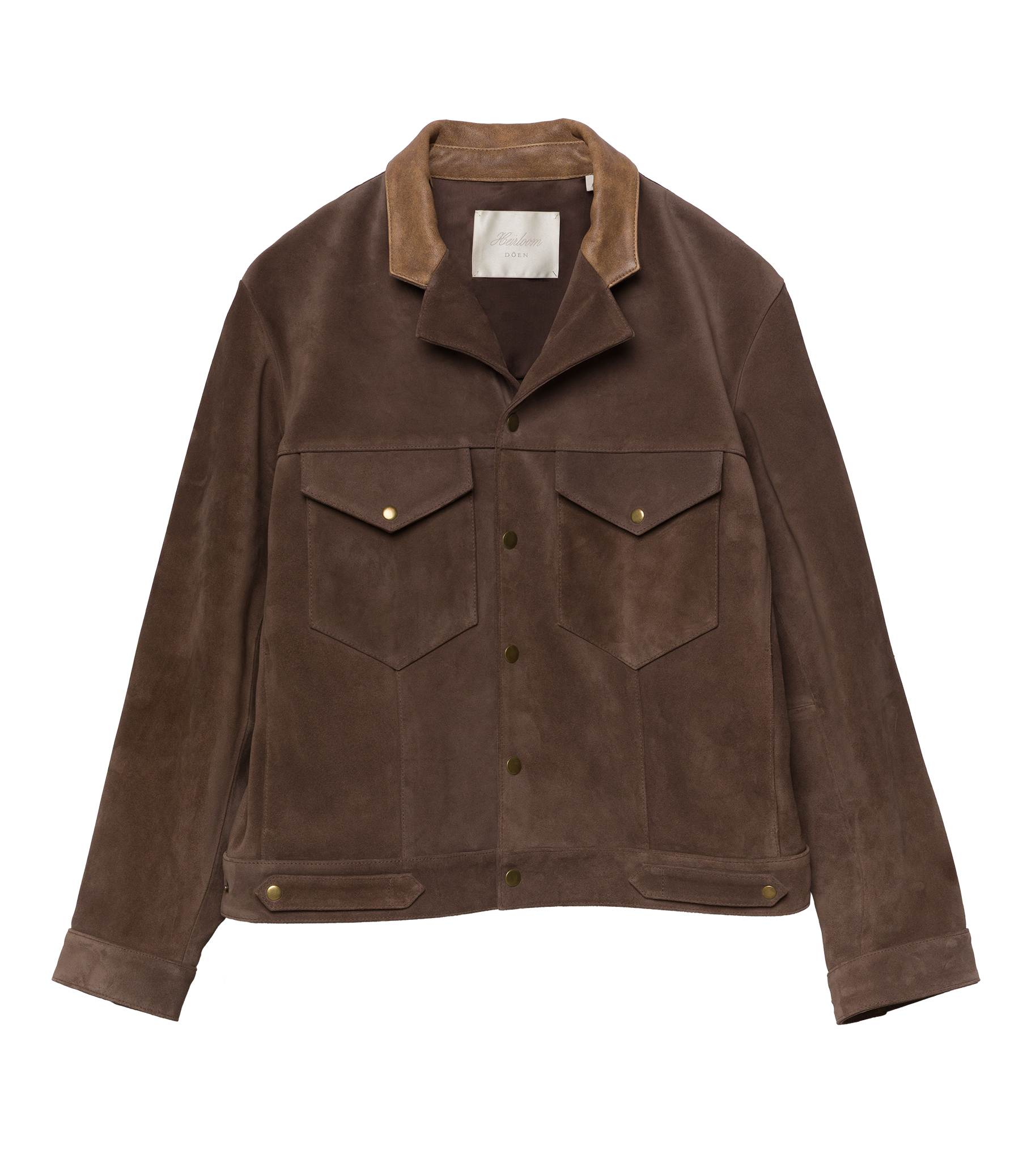 CARSON SUEDE JACKET -- SABLE