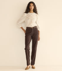 CHEVALIER PANT -- DEEP CHOCOLATE