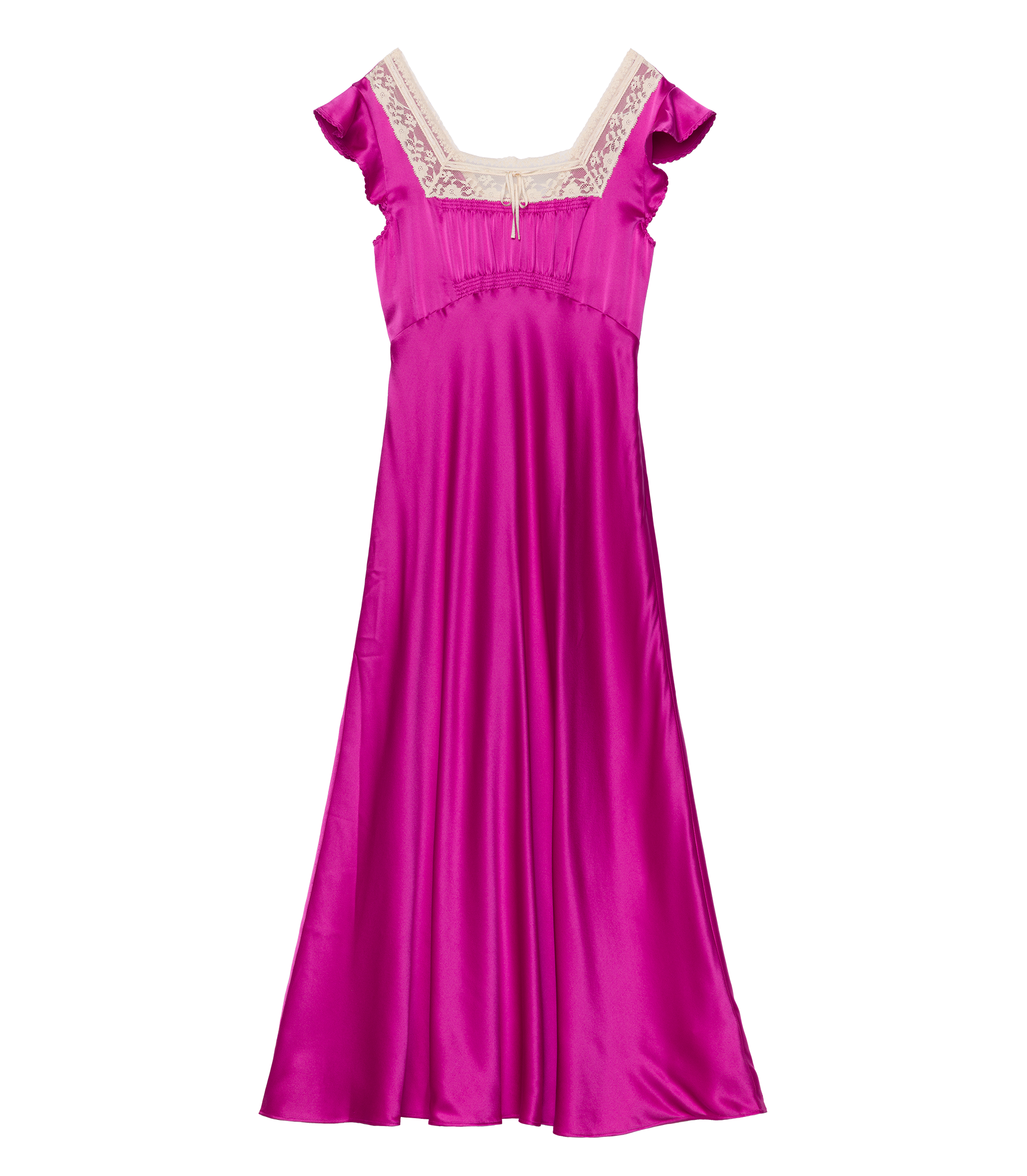 CORINA DRESS -- MAGENTA