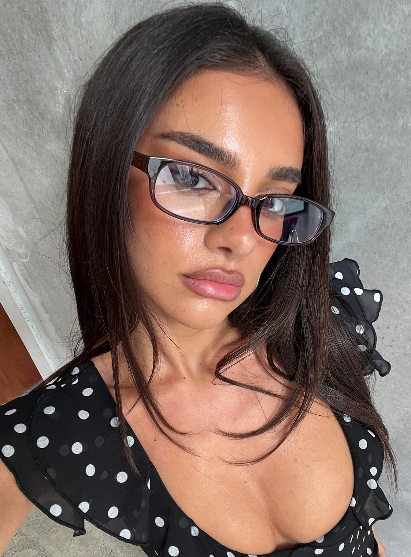 Kiss Of Chaos Blue Light Glasses Brown