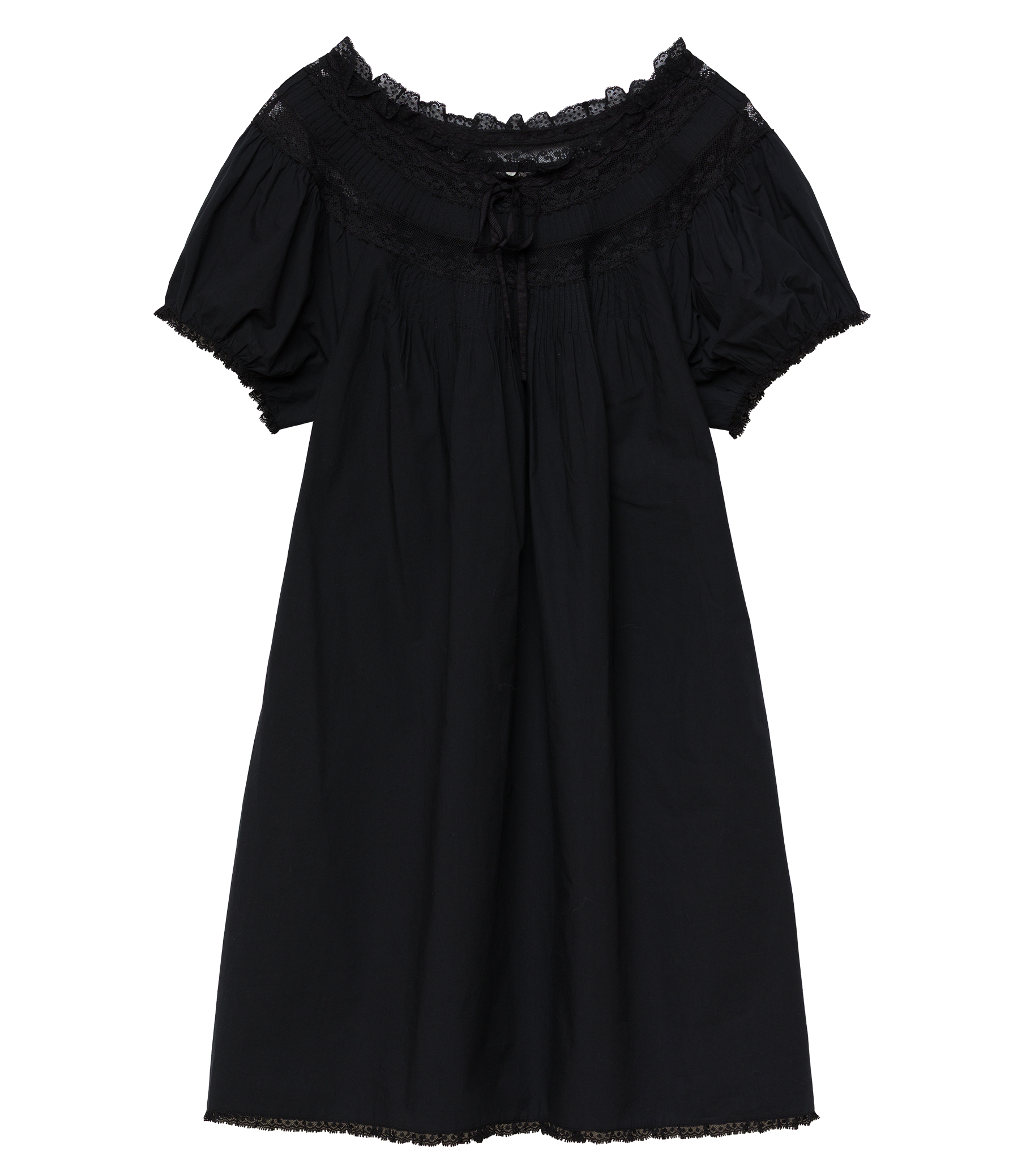 DAPHNE DRESS -- BLACK