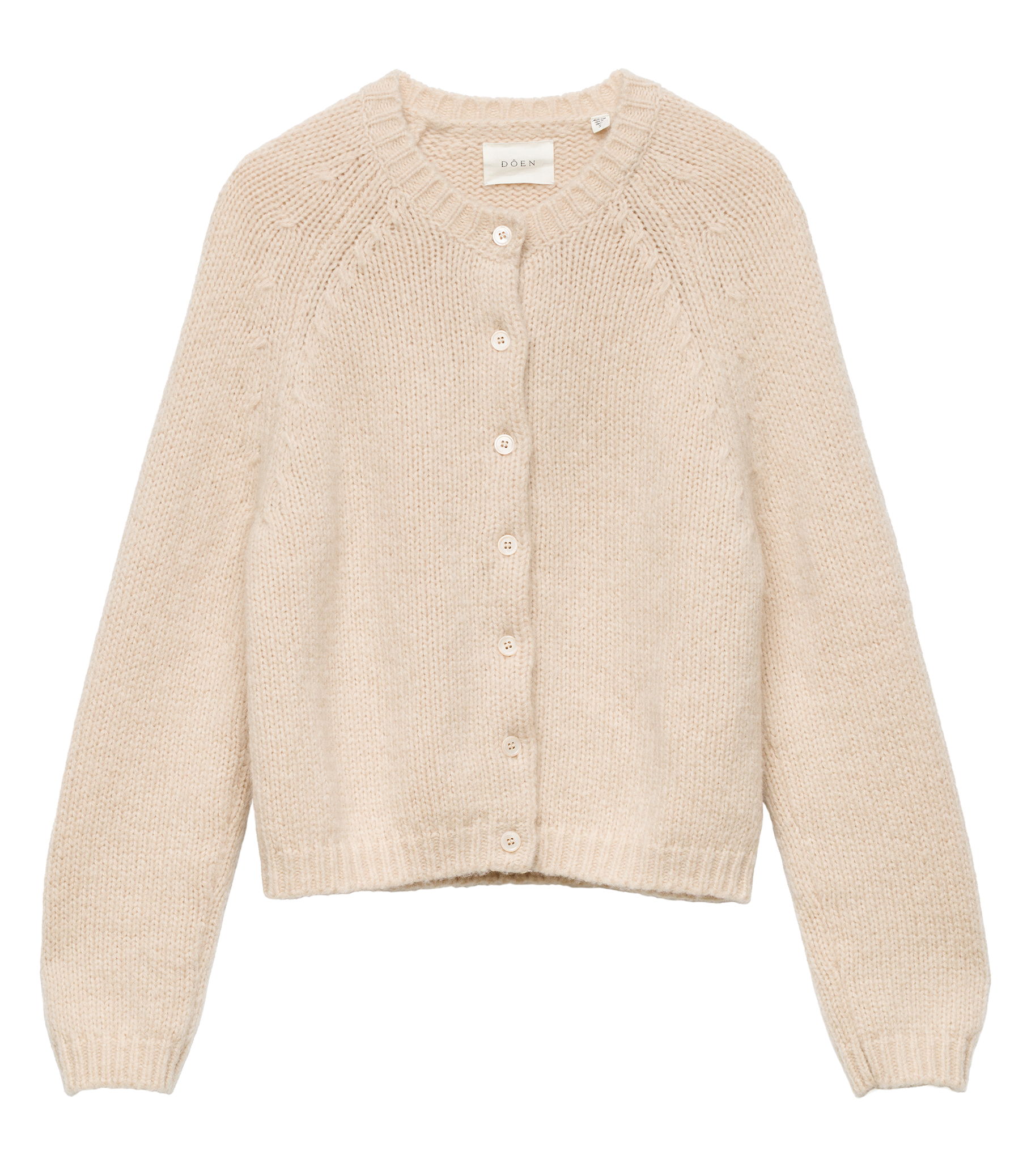 DARCY CARDIGAN -- ALMONDINE