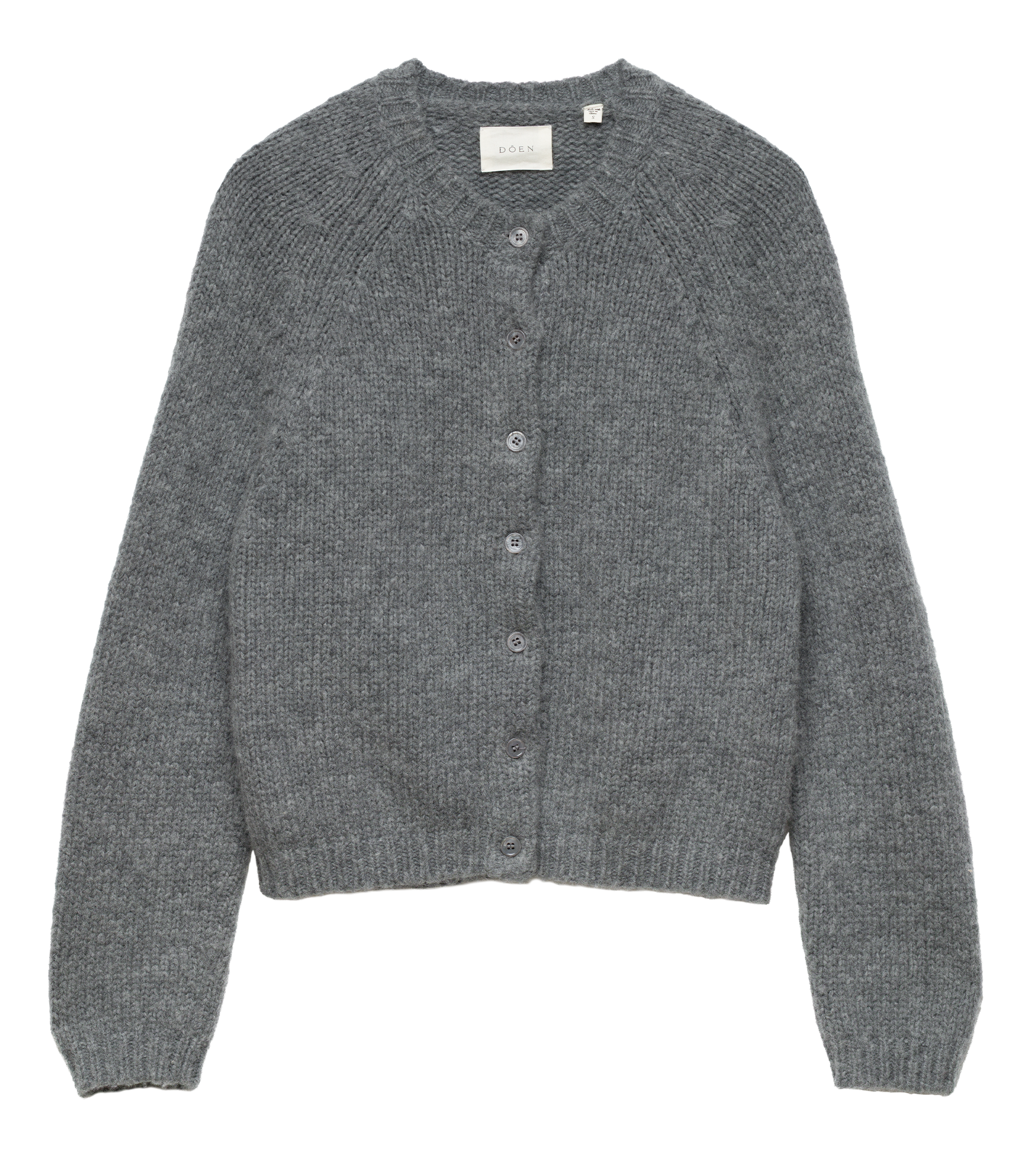 DARCY CARDIGAN -- CHARCOAL MELANGE
