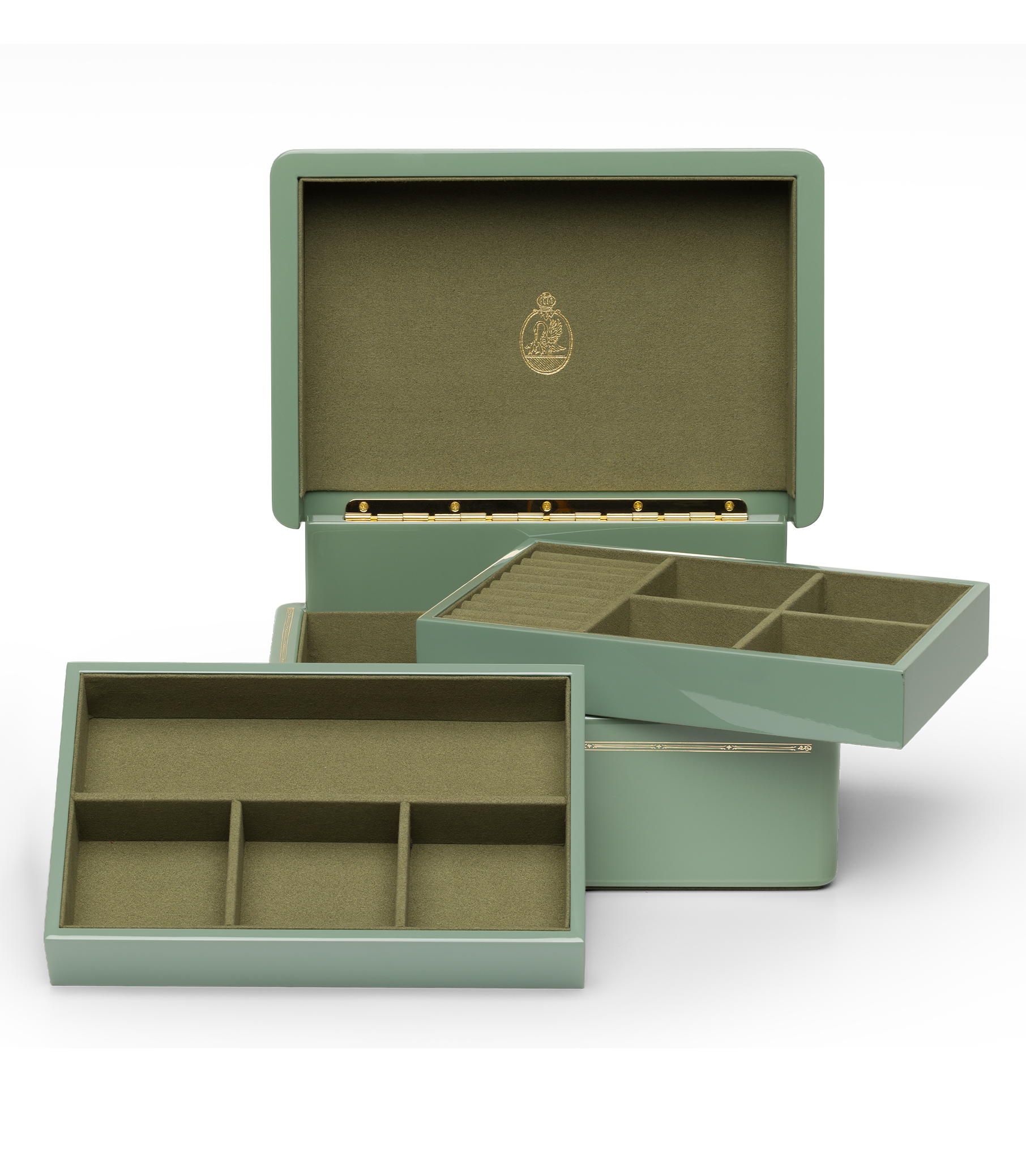 DÔEN & TROVE MINI TRUNK -- MINT GREEN