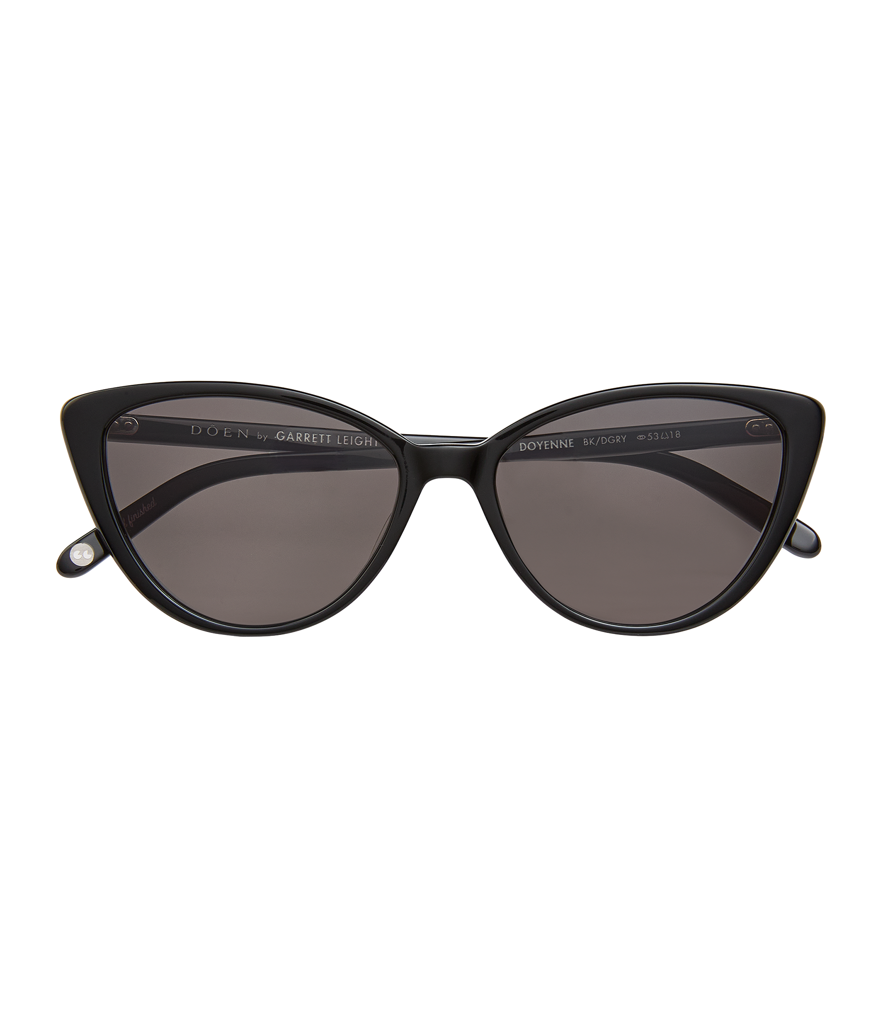 DÔEN BY GARRETT LEIGHT DOYENNE SUNGLASSES -- BLACK