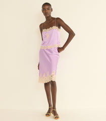 ELOWETTE SKIRT -- ORCHID BLOSSOM