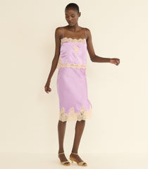ELOWETTE SKIRT -- ORCHID BLOSSOM