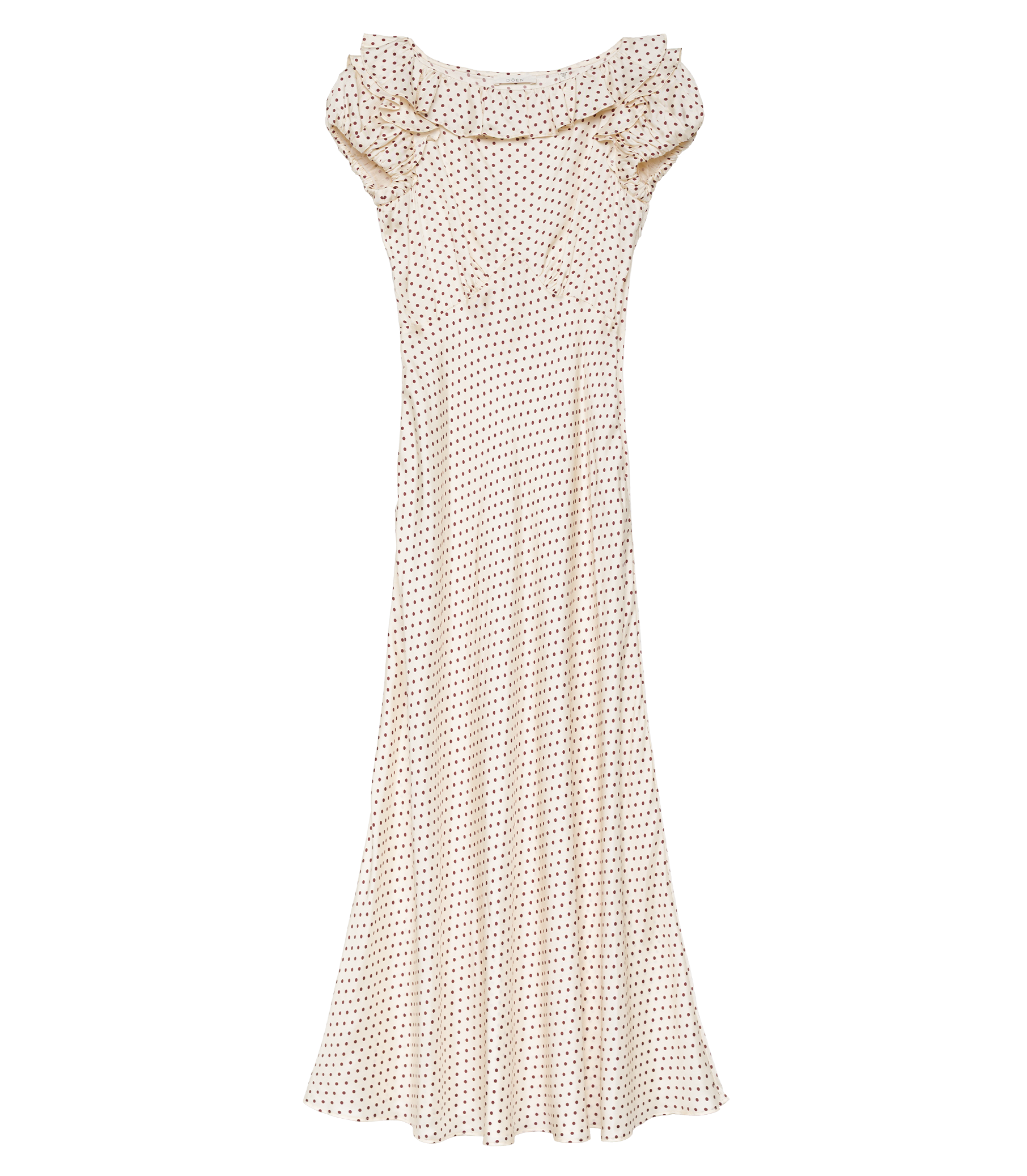 EMERENCE DRESS -- CRÈME PORTIA DOT