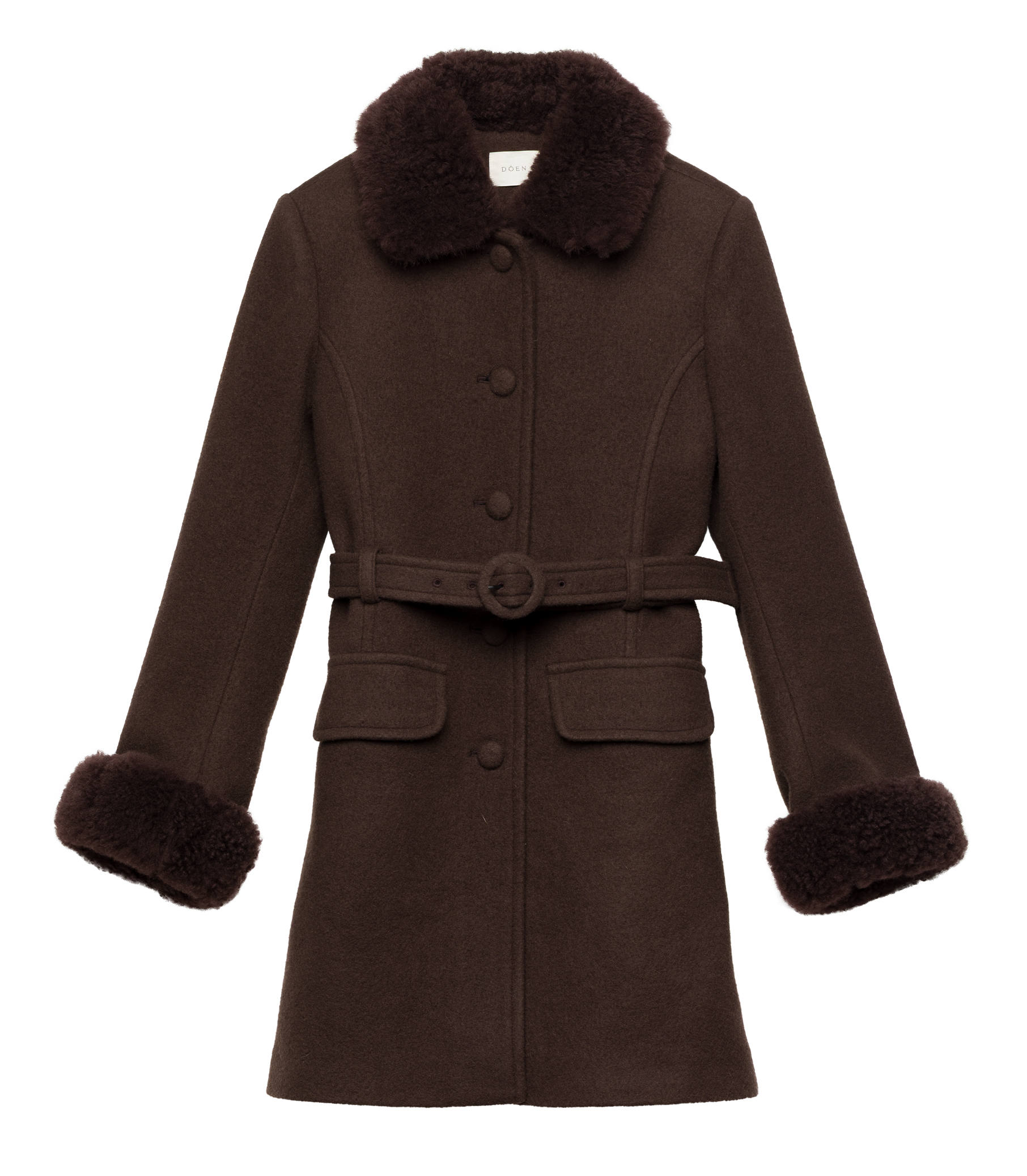 FARROW COAT -- CHOCOLATE