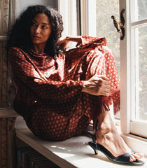 FAUSTELLA TOP -- SAN SEBASTIAN FOULARD
