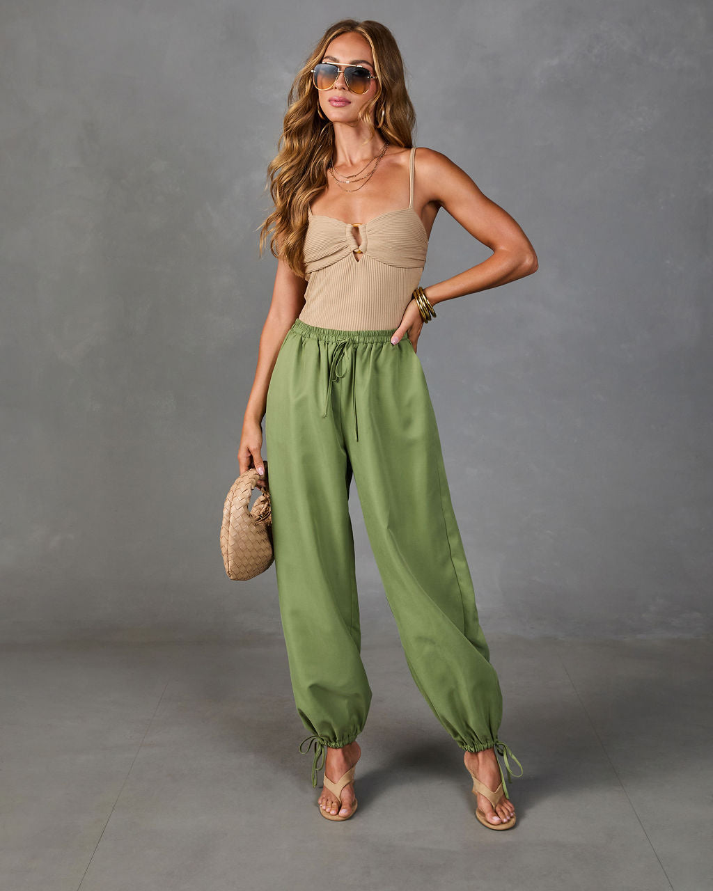 Dalinda Drawstring Balloon Pants