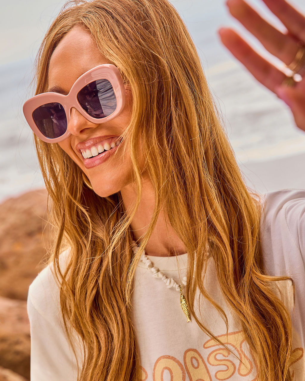 On Holiday Cat Eye Sunglasses