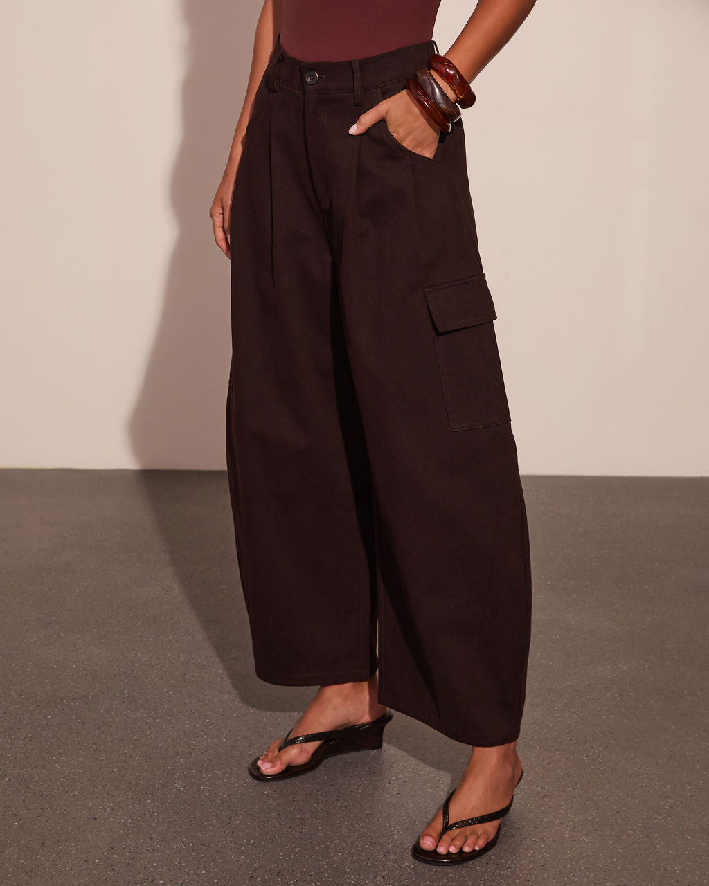 Simpson Barrel Leg Pants