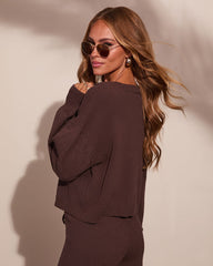 Drift Together Knit Textured Top