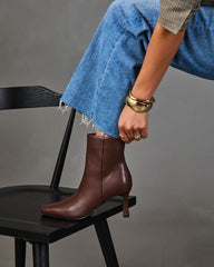 Aniston Vegan Leather Ankle Boot