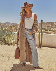 Soft Feels Knit Open Front Cardigan