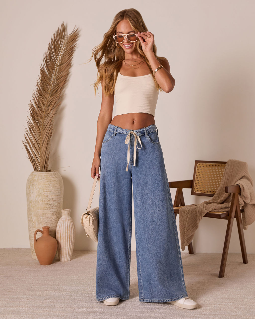Solonge Drawstring Jeans