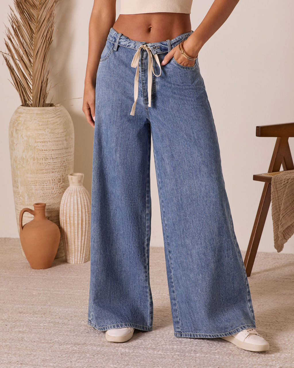 Solonge Drawstring Jeans