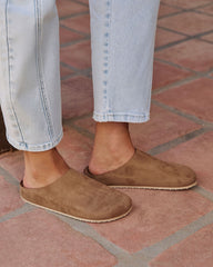 Moon Tide Faux Suede Slide Mule