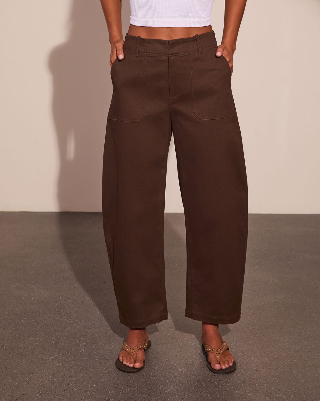 Dylan Barrel Leg Pants
