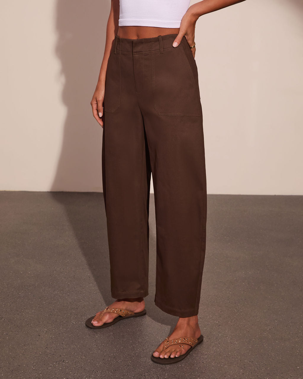 Dylan Barrel Leg Pants