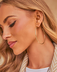 Gathered Joy Hoop Earrings
