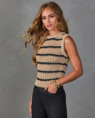Nereah Striped Knit Sweater