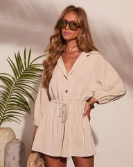 Soluna Coast Drawstring Romper
